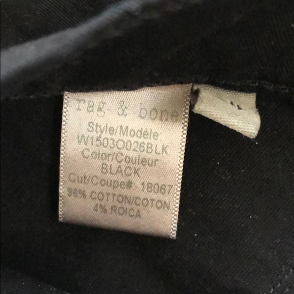 NEW • Rag & Bone • The Legging Black Jeans 24 - Picture 4 of 5